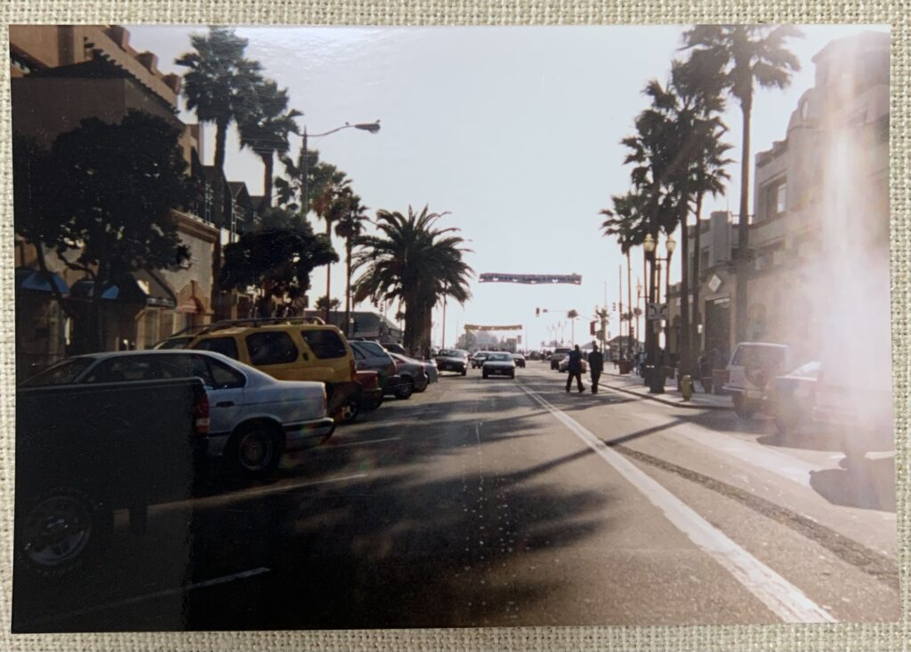 huntington beach ハンティントンビーチ　2000年　アメリカ　留学